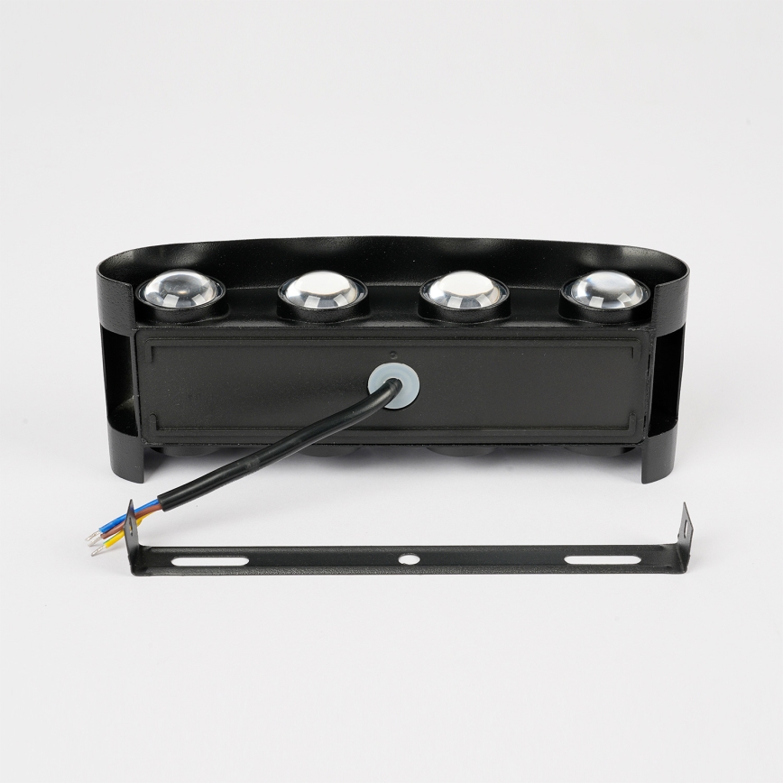 Brilagi - LED utomhusväggarmatur FLAREBOX LED/8W/230V svart IP65