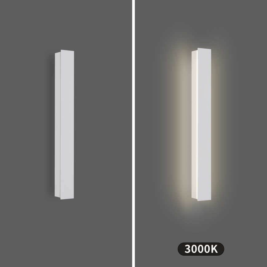 Brilagi - LED utomhusvägglampa LINEAR LED/12W/230V 3000K IP65 50 cm vit CRI 90