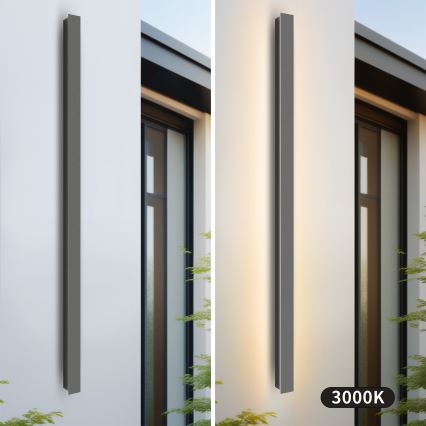 Brilagi - LED utomhusväggarmatur LINEAR LED/32W/230V 3000K IP65 140 cm antracit CRI 90