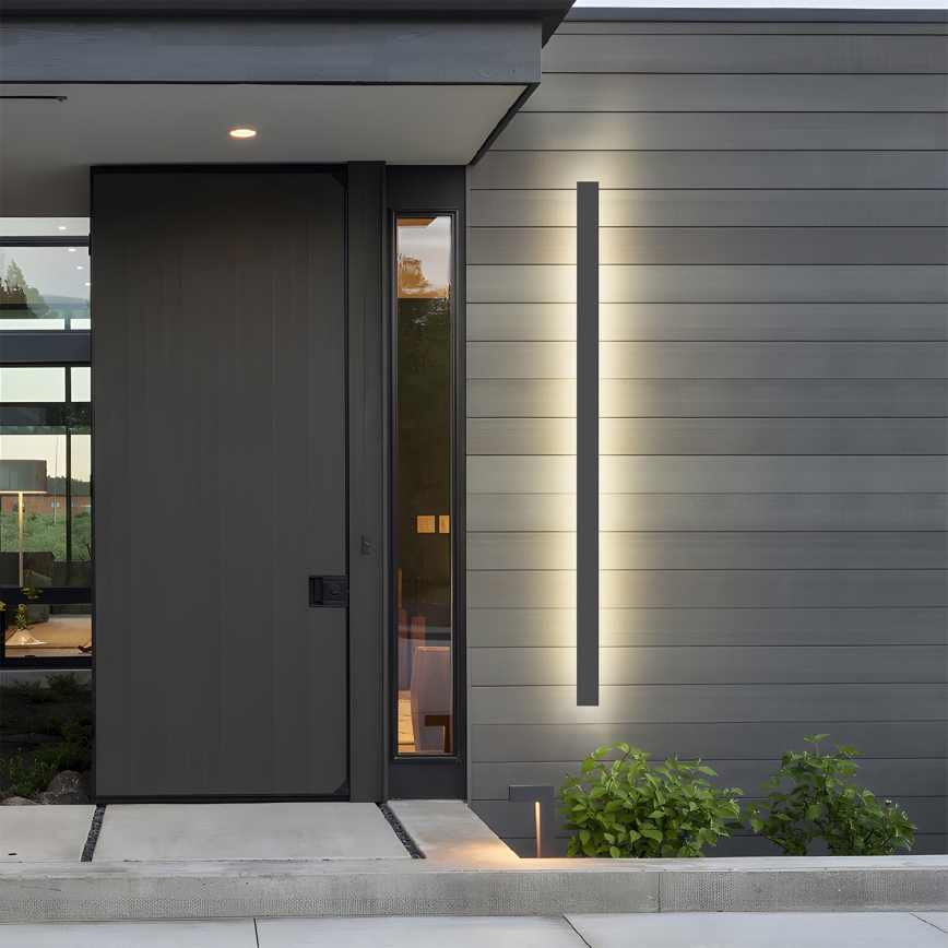 Brilagi - LED-utomhusväggarmatur LINEAR LED/32W/230V 4000K IP65 140 cm antracit CRI 90