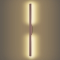 Brilagi - LED utomhusväggarmatur LUNA LED/24W/230V 3000K IP65 100 cm brun CRI 90