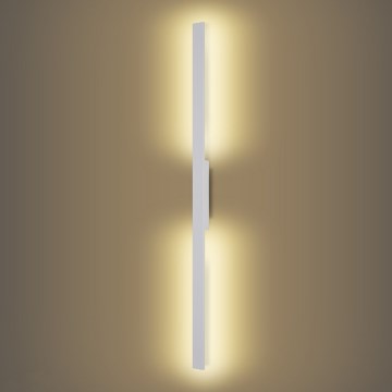 Brilagi - LED utomhusväggarmatur LUNA LED/24W/230V 3000K IP65 100 cm vit CRI 90