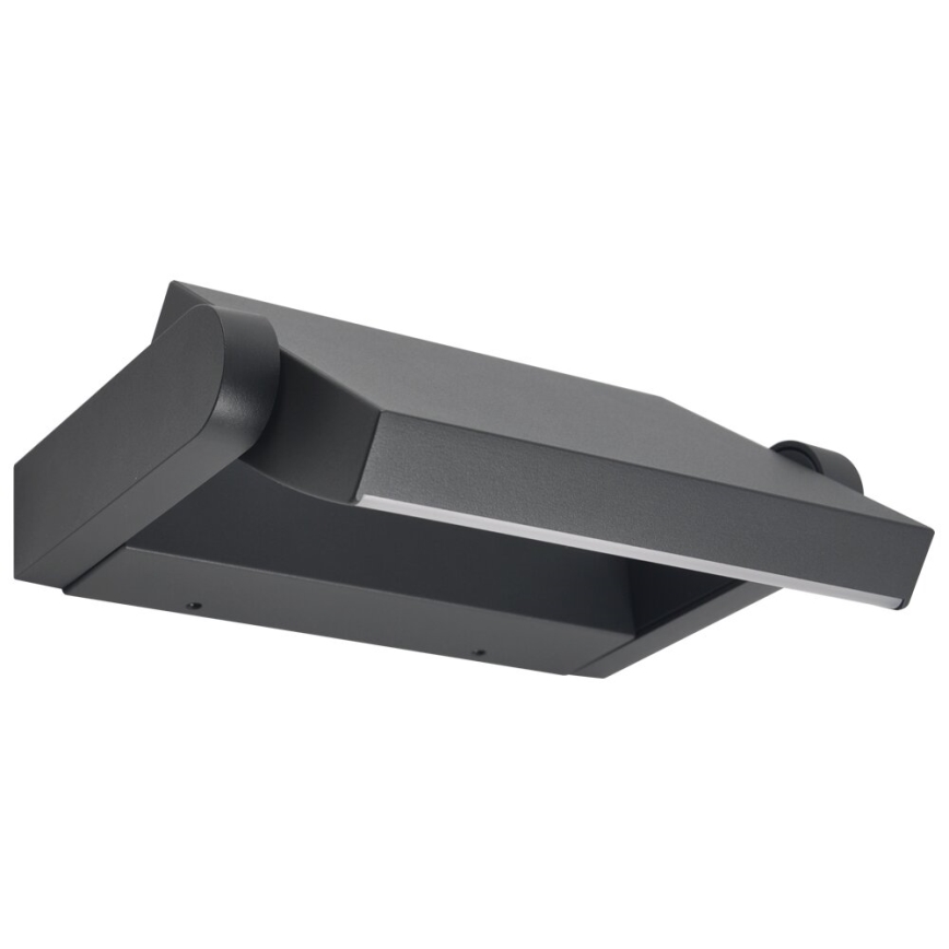 Brilagi - LED utomhusvägglampa med sensor ANKLE LED/18W/230V 3000K IP65 antracit