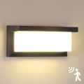BRILAGI - LED utomhusväggarmatur med sensor BRICKY LED/12W/230V antracit IP54