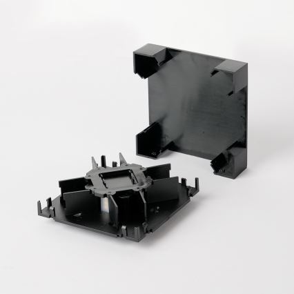 Brilagi - LED utomhusväggarmatur QUADRAY LED/4W/230V svart IP65