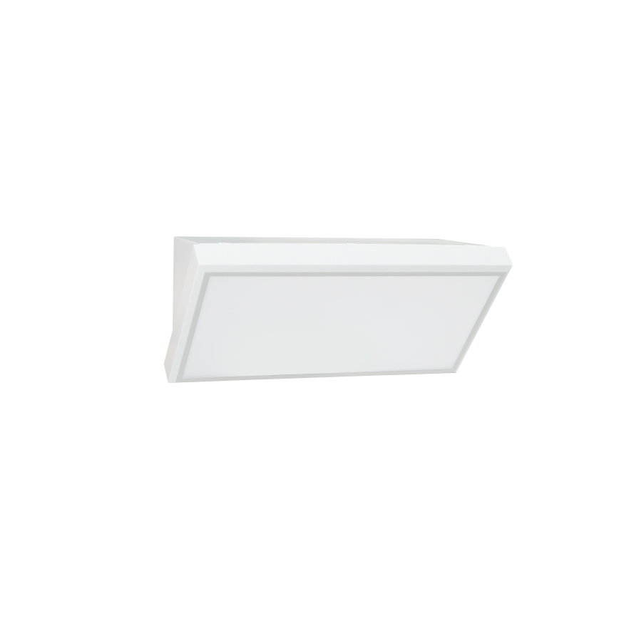 Brilagi - LED utomhusvägglampa med sensor TRIANGLE LED/20W/230V vit IP65