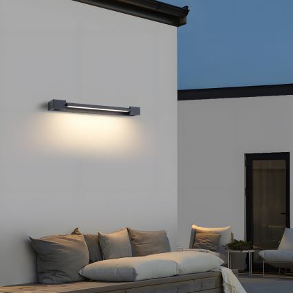 Brilagi - LED utomhusväggarmatur AQUA LINE LED/12W/230V 45 cm IP44 antracit CRI 90