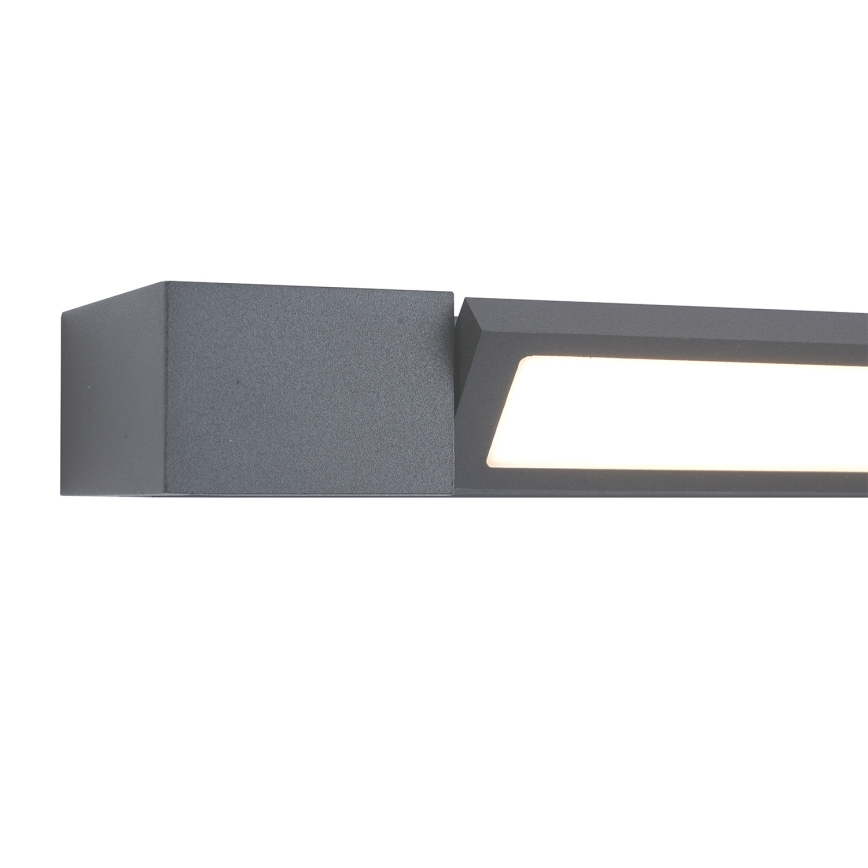 Brilagi - LED utomhusväggarmatur AQUA LINE LED/12W/230V 45 cm IP44 antracit CRI 90