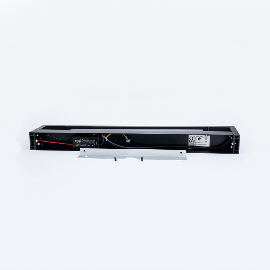 BRILAGI - LED Utomhus väggarmatur AQUA LINE LED/12W/230V 45 cm IP44 svart CRI 90