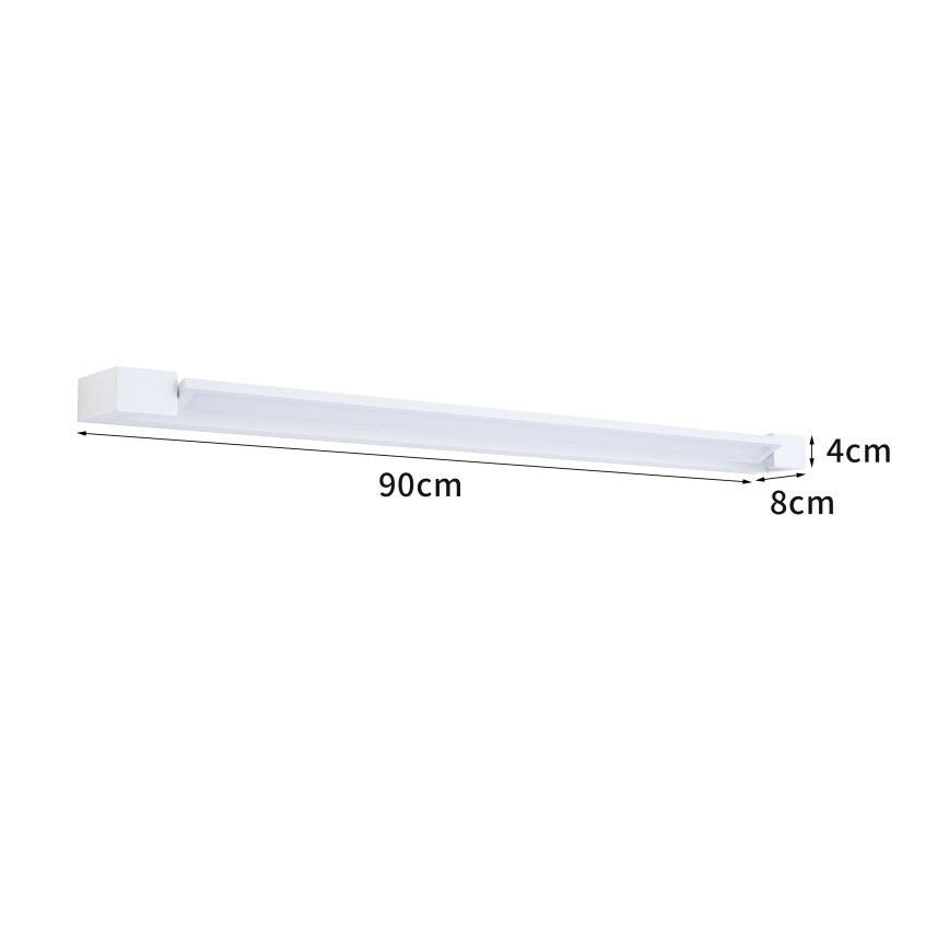 BRILAGI - LED Utomhusvägglampa AQUA LINE LED/24W/230V 90 cm IP44 vit CRI 90