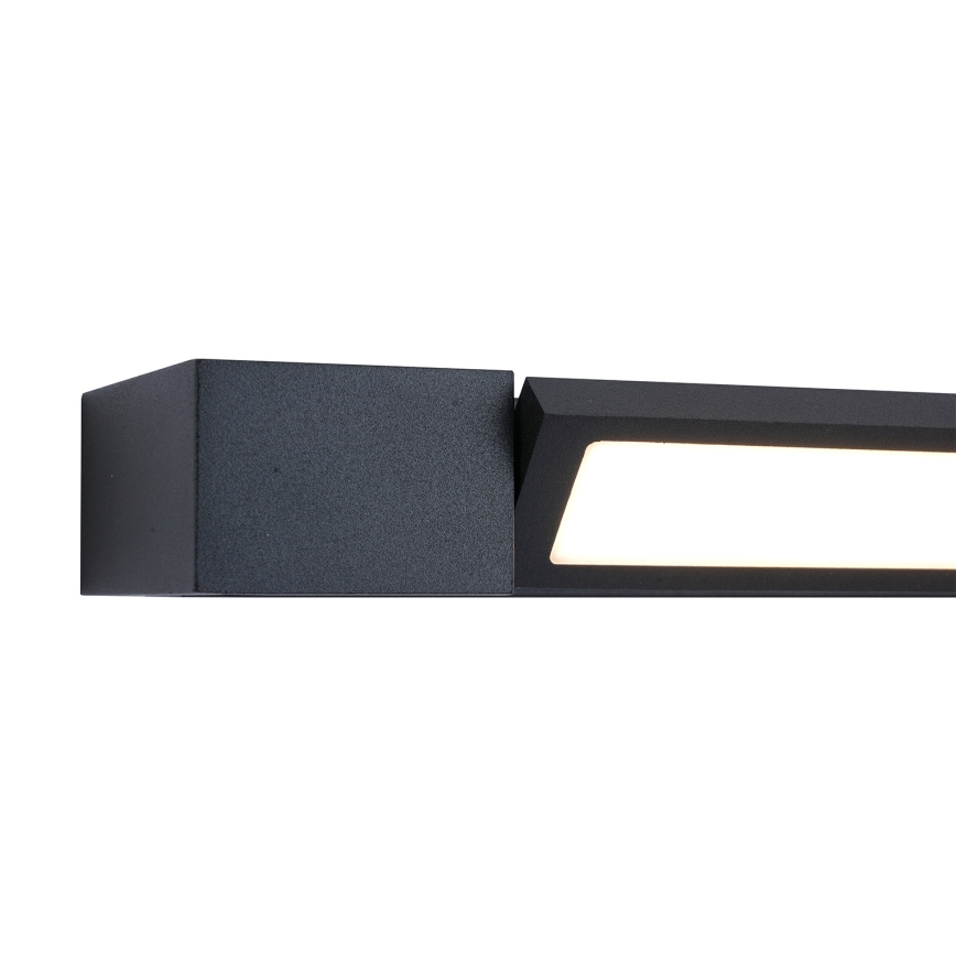 BRILAGI - LED Utomhus väggarmatur AQUA LINE LED/36W/230V 120 cm IP44 svart CRI 90