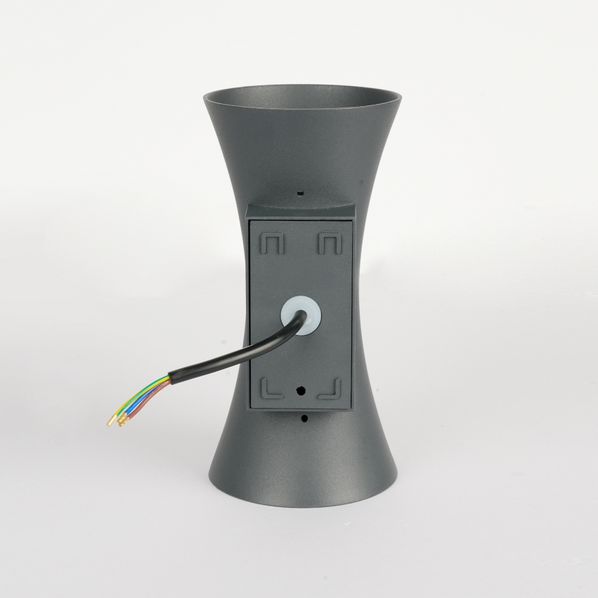 Brilagi - LED-utomhusvägglampa BICON LED/10W/230V antracit IP44