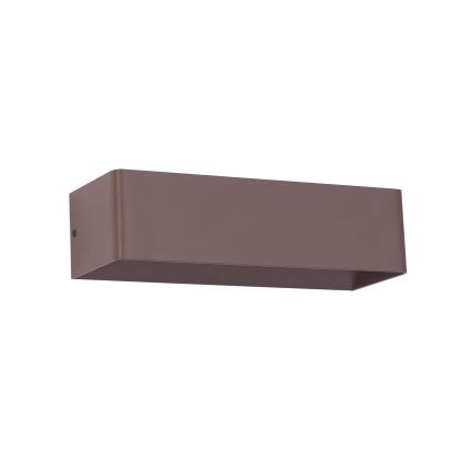 Brilagi - LED utomhusvägglampa DONNANI LED/12W/230V 30 cm brun IP44