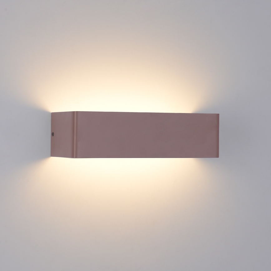 Brilagi - LED utomhusvägglampa DONNANI LED/12W/230V 30 cm brun IP44