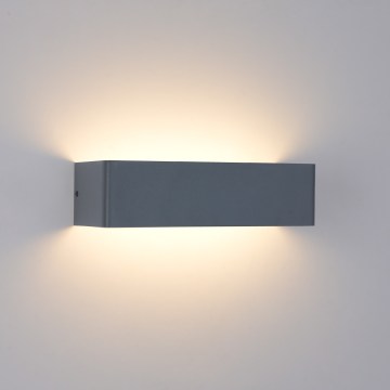 Brilagi - LED utomhusvägglampa DONNANI LED/12W/230V antracit IP44