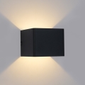Brilagi - LED utomhusvägglampa DONNANI LED/5W/230V 10 cm svart IP44