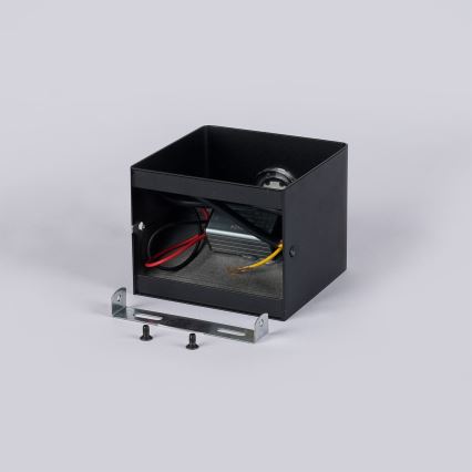 BRILAGI - LED utomhusvägglampa DONNANI LED/5W/230V 10 cm svart IP44