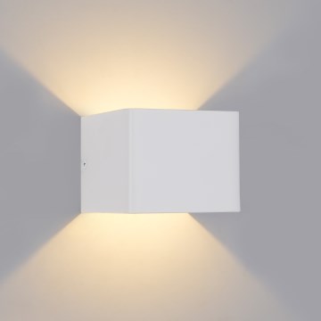 Brilagi - LED utomhusvägglampa DONNANI LED/5W/230V 10 cm vit IP44
