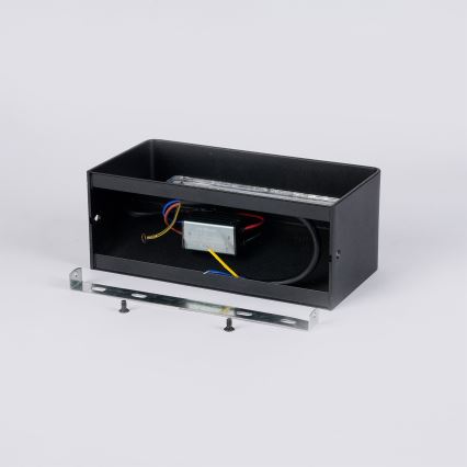 BRILAGI - LED utomhusvägglampa DONNANI LED/7W/230V 20 cm svart IP44