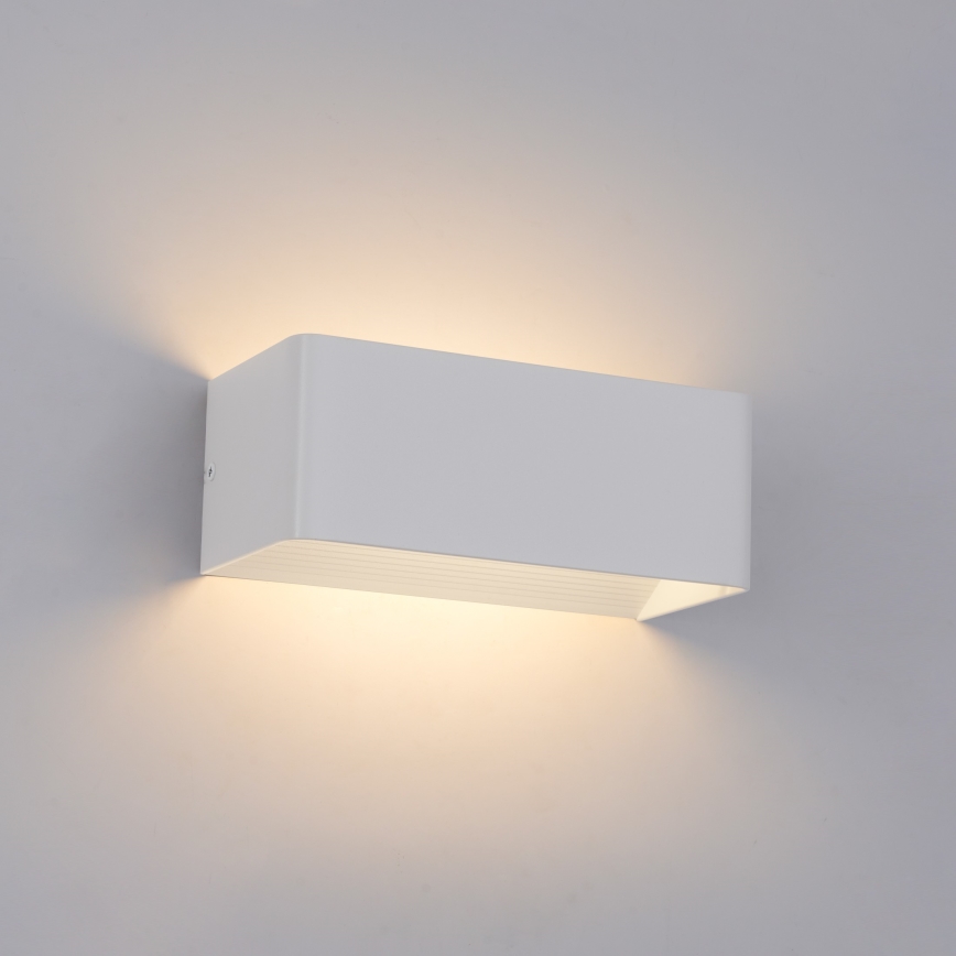 BRILAGI - LED utomhusvägglampa DONNANI LED/7W/230V 20 cm vit IP44
