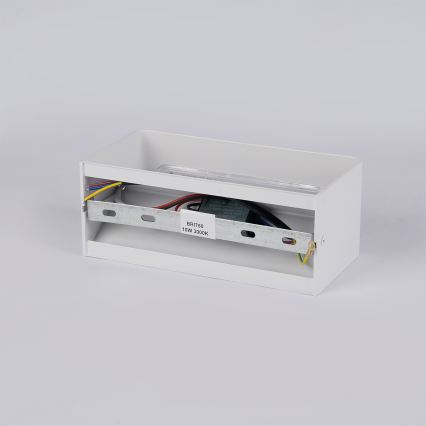 BRILAGI - LED utomhusvägglampa DONNANI LED/7W/230V 20 cm vit IP44