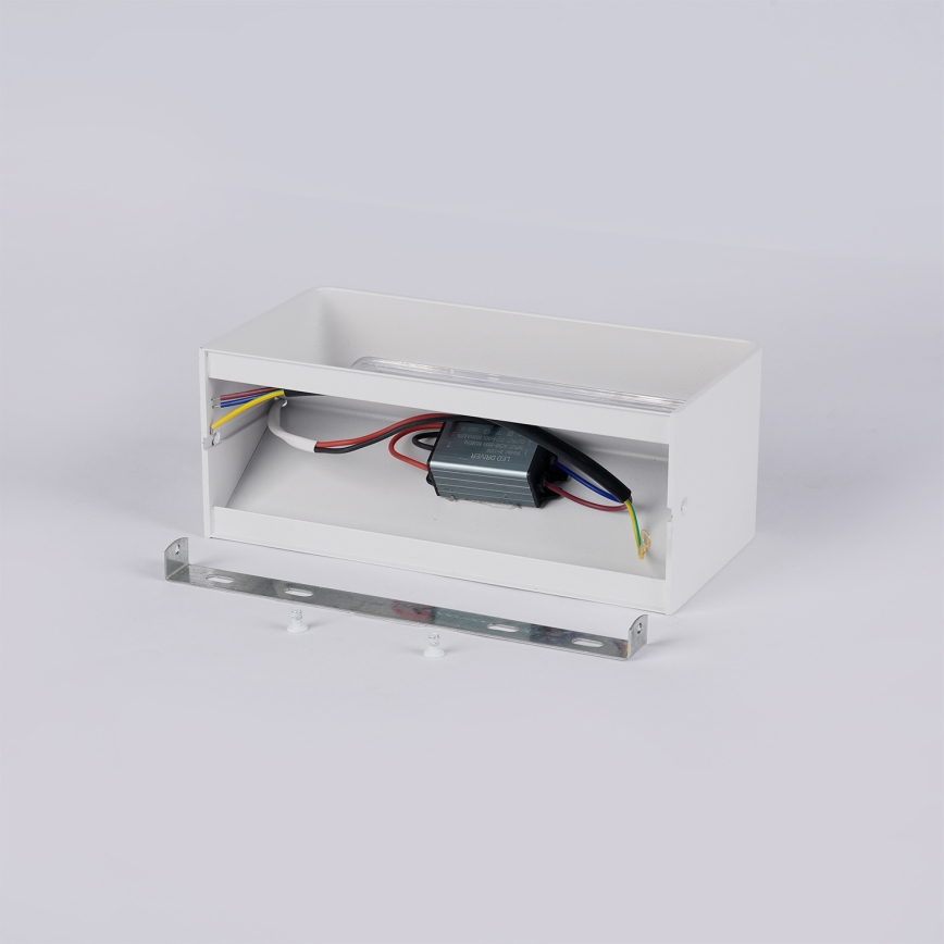 BRILAGI - LED utomhusvägglampa DONNANI LED/7W/230V 20 cm vit IP44