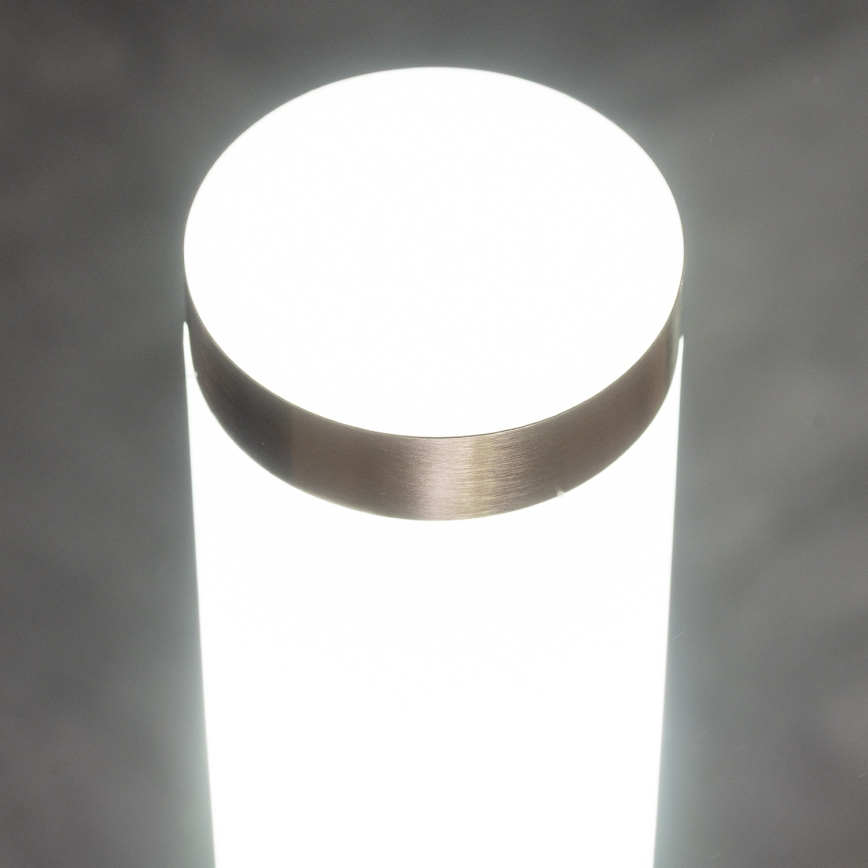 BRILAGI - LED-utomhusvägglampa ELIA 1xE27/7W/230V 4000K IP44 matt krom