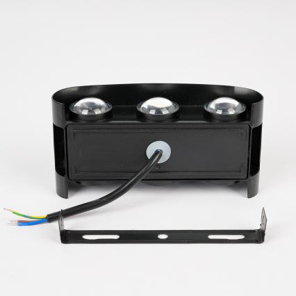 Brilagi - LED utomhusvägglampa FLAREBOX LED/6W/230V svart IP65