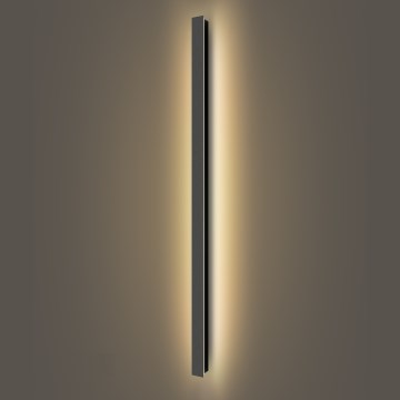 Brilagi - LED utomhusvägglampa LINEAR LED/32W/230V 3000K IP65 140 cm svart CRI 90
