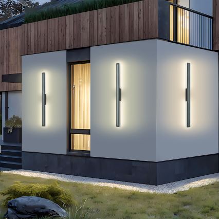 Brilagi - LED utomhusväggarmatur LINEO LED/24W/230V 3000K IP65 100 cm antracit CRI 90
