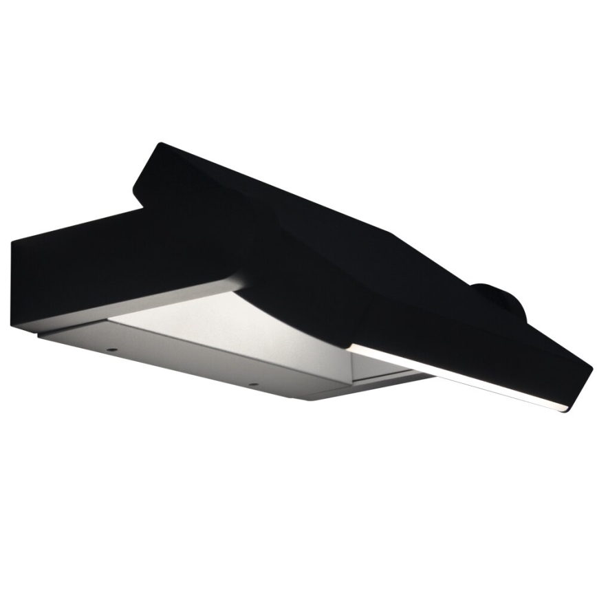 Brilagi - LED utomhusvägglampa med rörelsesensor ANKLE LED/18W/230V 4000K IP65 antracit