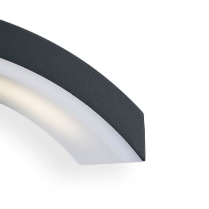 Brilagi - LED Utomhus Vägglampa med Sensor ARCELO LED/8W/230V IP54