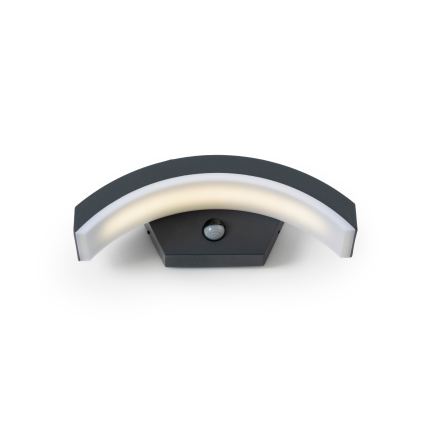 Brilagi - LED Utomhus Vägglampa med Sensor ARCELO LED/8W/230V IP54