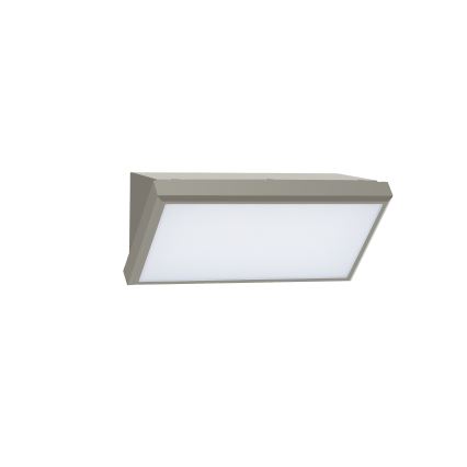Brilagi - LED utomhusväggarmatur med sensor TRIANGLE LED/20W/230V grå IP65