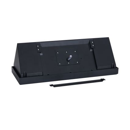 Brilagi - TRIANGLE LED utomhusvägglampa med sensor, 42W/230V, 45 cm, svart, IP65
