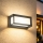 Brilagi - LED utomhusvägglampa PARKER LED/12W/230V 3000/4500/6000K antracit IP44