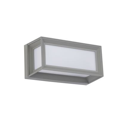 Brilagi - LED utomhusvägglampa PARKER LED/12W/230V grå IP44