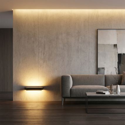 Brilagi - LED utomhusvägglampa SALERNO LED/12W/230V 35,5 cm antracit IP65