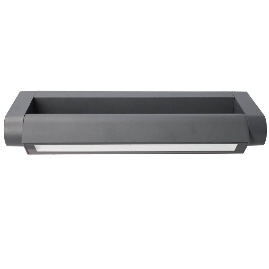 Brilagi - LED utomhusvägglampa SALERNO LED/12W/230V 35,5 cm antracit IP65