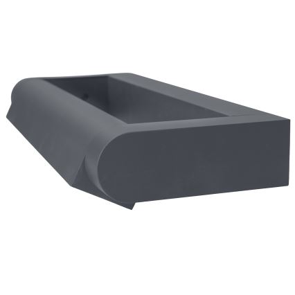 Brilagi - LED utomhusvägglampa SALERNO LED/12W/230V 35,5 cm antracit IP65