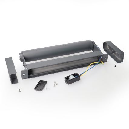 Brilagi - LED utomhusvägglampa SALERNO LED/12W/230V 35,5 cm antracit IP65