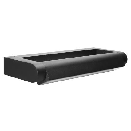 BRILAGI - LED Utomhus vägglampa för fasad SALERNO LED/12W/230V 35,5 cm svart IP65