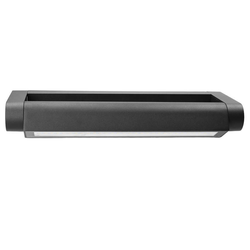 BRILAGI - LED Utomhus vägglampa för fasad SALERNO LED/12W/230V 35,5 cm svart IP65