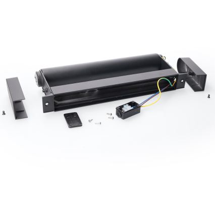BRILAGI - LED Utomhus vägglampa för fasad SALERNO LED/12W/230V 35,5 cm svart IP65