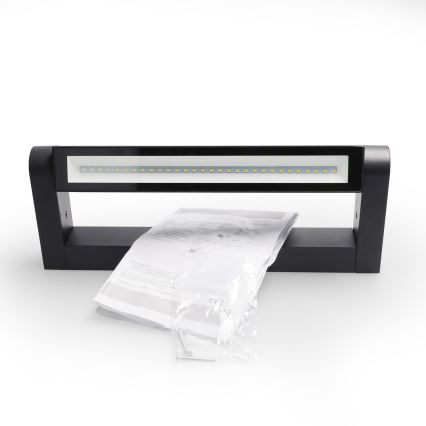 BRILAGI - LED Utomhus vägglampa för fasad SALERNO LED/12W/230V 35,5 cm svart IP65