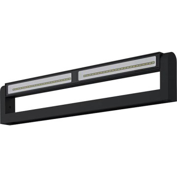 Brilagi - LED utomhusvägglampa SALERNO LED/24W/230V 66 cm svart IP65