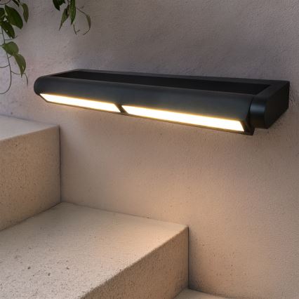 Brilagi - LED utomhusvägglampa SALERNO LED/24W/230V 66 cm svart IP65