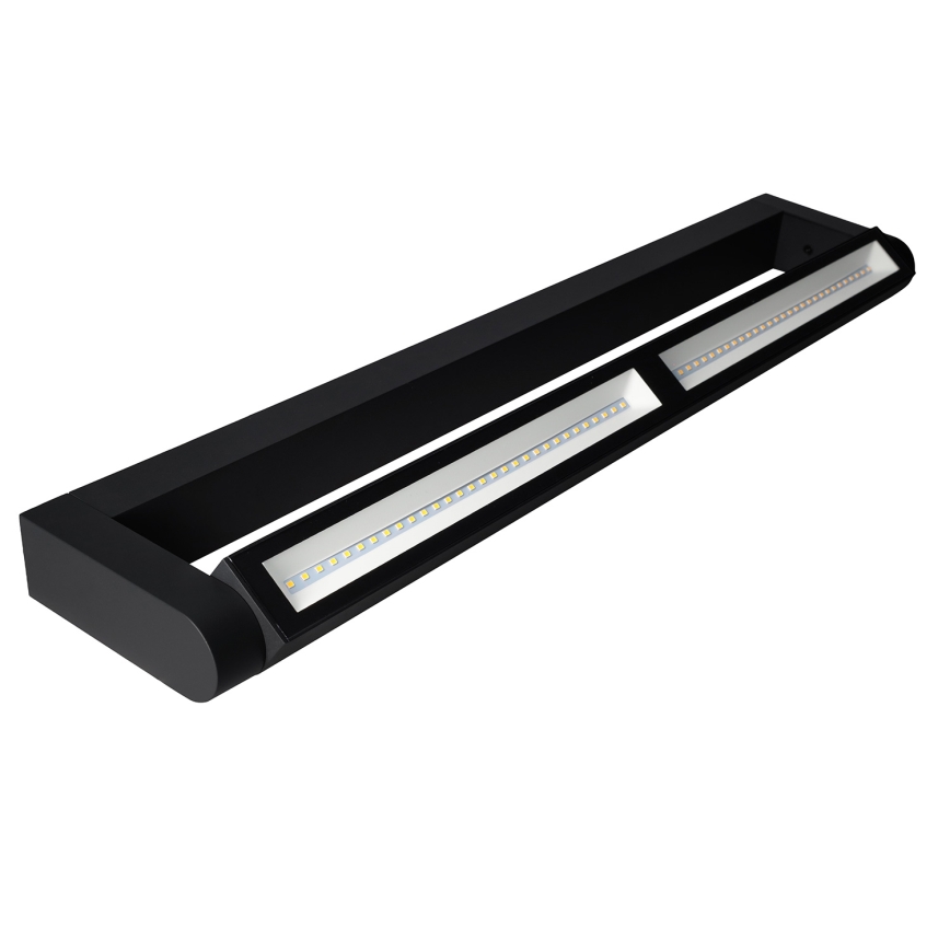 Brilagi - LED utomhusvägglampa SALERNO LED/24W/230V 66 cm svart IP65