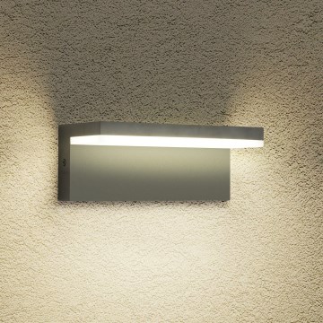 Brilagi - LED utomhusvägglampa TESSI LED/10W/230V antracit IP54