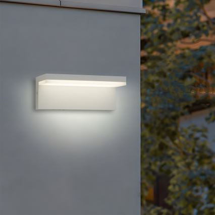 Brilagi - LED utomhusvägglampa TESSI LED/10W/230V vit IP54